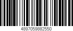 Código de barras (EAN, GTIN, SKU, ISBN): '4897059882550'