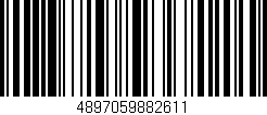Código de barras (EAN, GTIN, SKU, ISBN): '4897059882611'