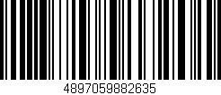 Código de barras (EAN, GTIN, SKU, ISBN): '4897059882635'
