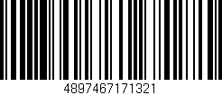 Código de barras (EAN, GTIN, SKU, ISBN): '4897467171321'