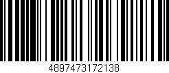 Código de barras (EAN, GTIN, SKU, ISBN): '4897473172138'