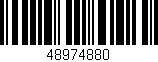 Código de barras (EAN, GTIN, SKU, ISBN): '48974880'