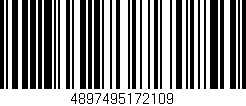 Código de barras (EAN, GTIN, SKU, ISBN): '4897495172109'