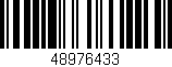Código de barras (EAN, GTIN, SKU, ISBN): '48976433'