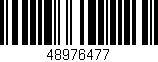 Código de barras (EAN, GTIN, SKU, ISBN): '48976477'