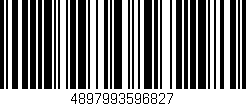 Código de barras (EAN, GTIN, SKU, ISBN): '4897993596827'