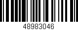 Código de barras (EAN, GTIN, SKU, ISBN): '48983046'