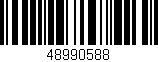 Código de barras (EAN, GTIN, SKU, ISBN): '48990588'