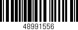 Código de barras (EAN, GTIN, SKU, ISBN): '48991556'