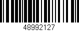 Código de barras (EAN, GTIN, SKU, ISBN): '48992127'