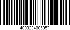 Código de barras (EAN, GTIN, SKU, ISBN): '4899234606357'