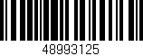 Código de barras (EAN, GTIN, SKU, ISBN): '48993125'