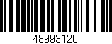 Código de barras (EAN, GTIN, SKU, ISBN): '48993126'