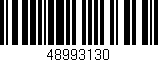 Código de barras (EAN, GTIN, SKU, ISBN): '48993130'
