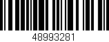 Código de barras (EAN, GTIN, SKU, ISBN): '48993281'