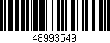 Código de barras (EAN, GTIN, SKU, ISBN): '48993549'