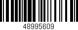 Código de barras (EAN, GTIN, SKU, ISBN): '48995609'