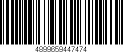 Código de barras (EAN, GTIN, SKU, ISBN): '4899659447474'
