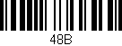 Código de barras (EAN, GTIN, SKU, ISBN): '48B'