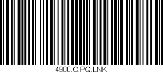 Código de barras (EAN, GTIN, SKU, ISBN): '4900.C.PQ.LNK'