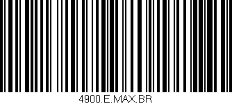 Código de barras (EAN, GTIN, SKU, ISBN): '4900.E.MAX.BR'