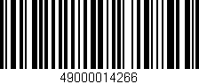 Código de barras (EAN, GTIN, SKU, ISBN): '49000014266'