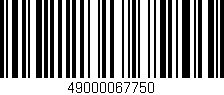 Código de barras (EAN, GTIN, SKU, ISBN): '49000067750'