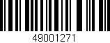 Código de barras (EAN, GTIN, SKU, ISBN): '49001271'