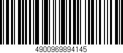 Código de barras (EAN, GTIN, SKU, ISBN): '4900969894145'