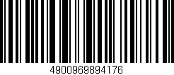 Código de barras (EAN, GTIN, SKU, ISBN): '4900969894176'