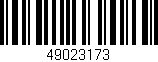Código de barras (EAN, GTIN, SKU, ISBN): '49023173'