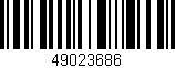 Código de barras (EAN, GTIN, SKU, ISBN): '49023686'