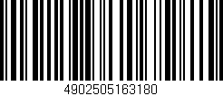 Código de barras (EAN, GTIN, SKU, ISBN): '4902505163180'