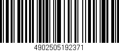 Código de barras (EAN, GTIN, SKU, ISBN): '4902505192371'