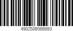 Código de barras (EAN, GTIN, SKU, ISBN): '4902506066893'