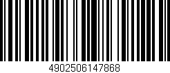 Código de barras (EAN, GTIN, SKU, ISBN): '4902506147868'