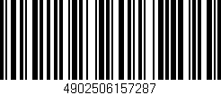 Código de barras (EAN, GTIN, SKU, ISBN): '4902506157287'