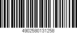 Código de barras (EAN, GTIN, SKU, ISBN): '4902580131258'