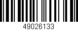 Código de barras (EAN, GTIN, SKU, ISBN): '49026133'