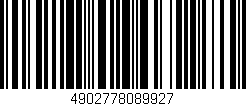 Código de barras (EAN, GTIN, SKU, ISBN): '4902778089927'