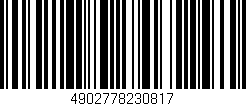 Código de barras (EAN, GTIN, SKU, ISBN): '4902778230817'