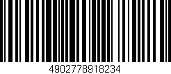 Código de barras (EAN, GTIN, SKU, ISBN): '4902778918234'