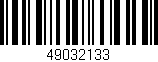 Código de barras (EAN, GTIN, SKU, ISBN): '49032133'