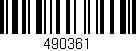 Código de barras (EAN, GTIN, SKU, ISBN): '490361'