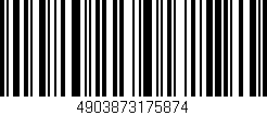 Código de barras (EAN, GTIN, SKU, ISBN): '4903873175874'