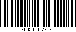 Código de barras (EAN, GTIN, SKU, ISBN): '4903873177472'