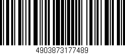 Código de barras (EAN, GTIN, SKU, ISBN): '4903873177489'