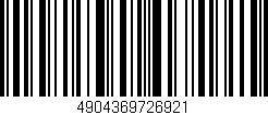 Código de barras (EAN, GTIN, SKU, ISBN): '4904369726921'