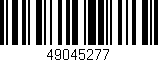 Código de barras (EAN, GTIN, SKU, ISBN): '49045277'