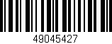 Código de barras (EAN, GTIN, SKU, ISBN): '49045427'